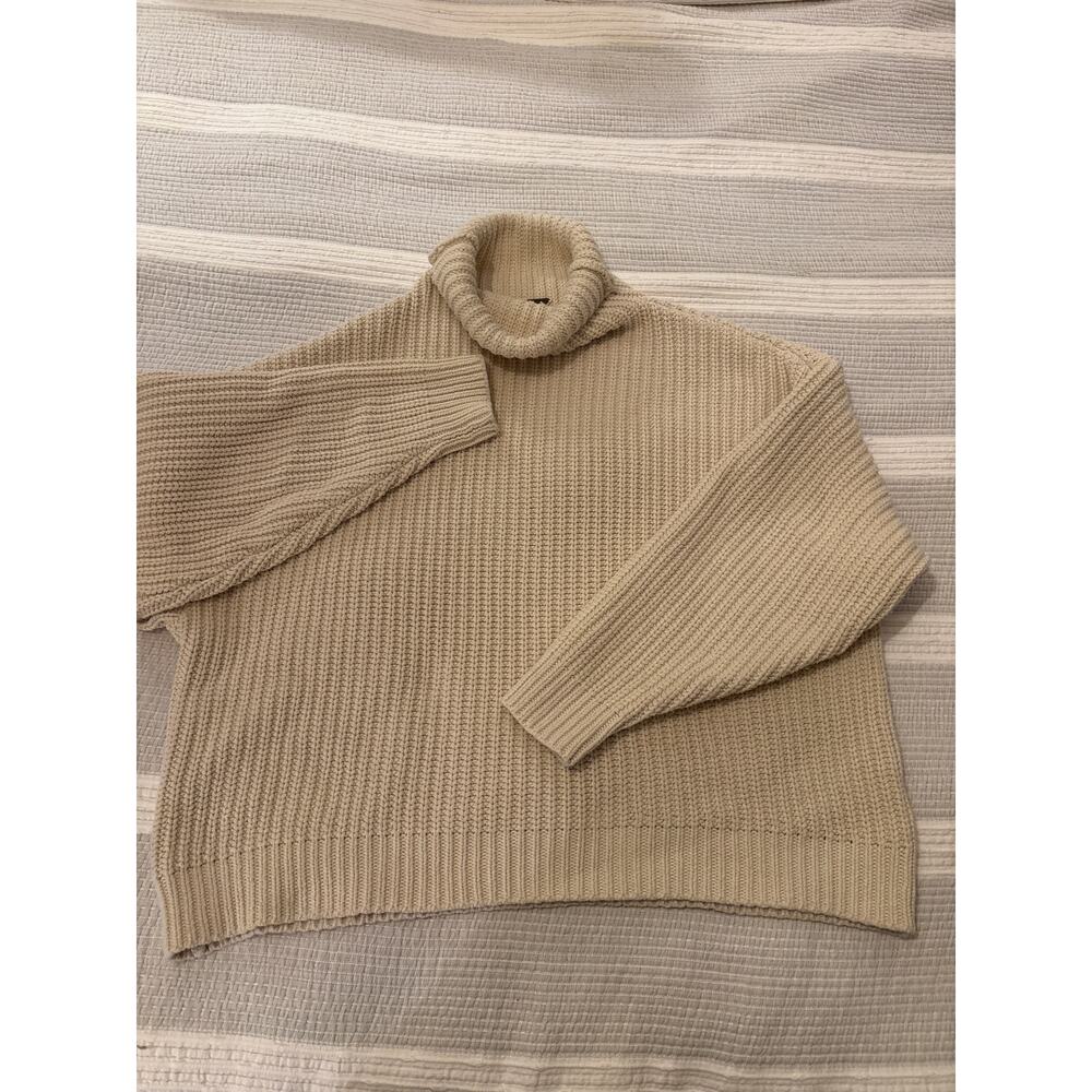 Free People Oversized Cream Sweater